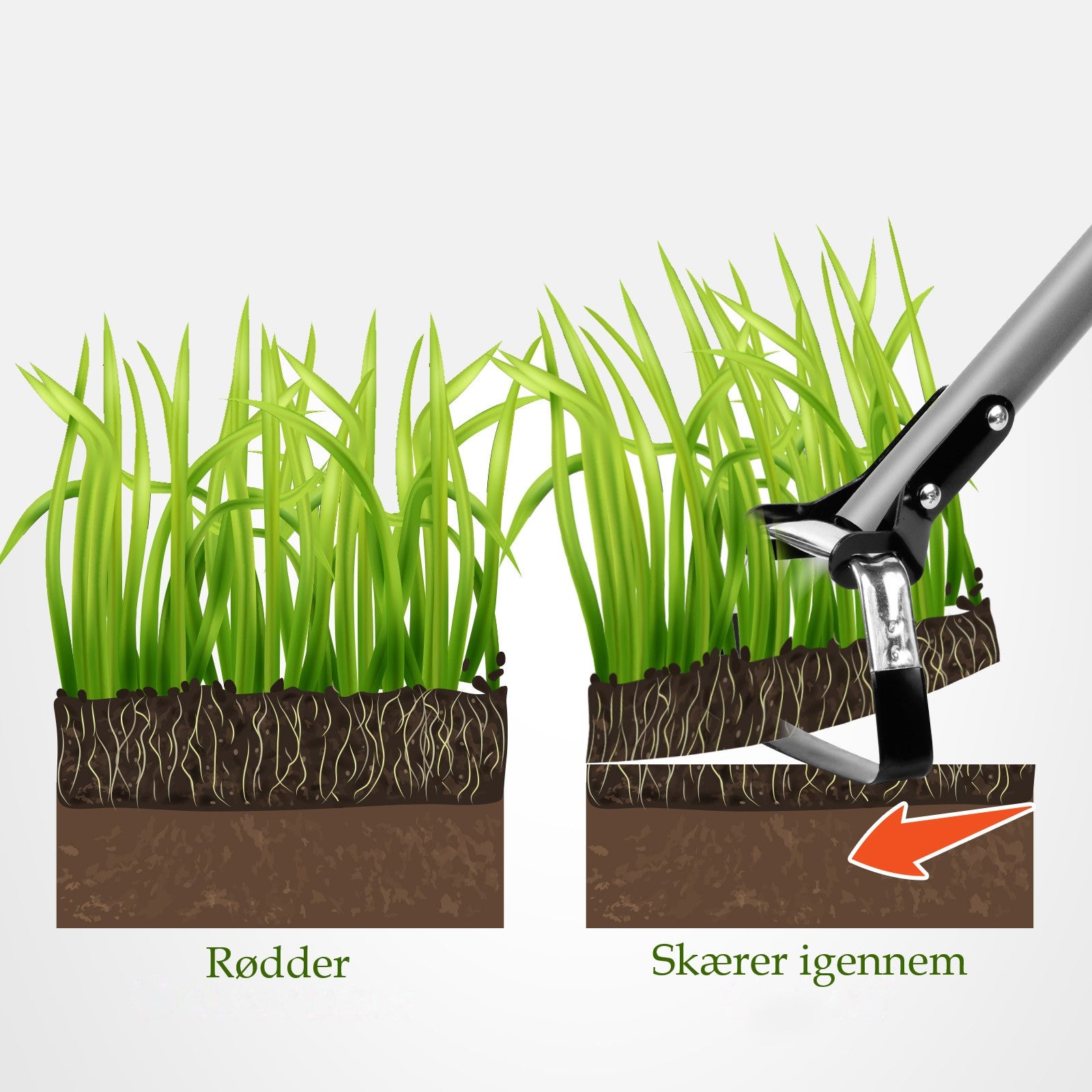 Skuffejern detaljer