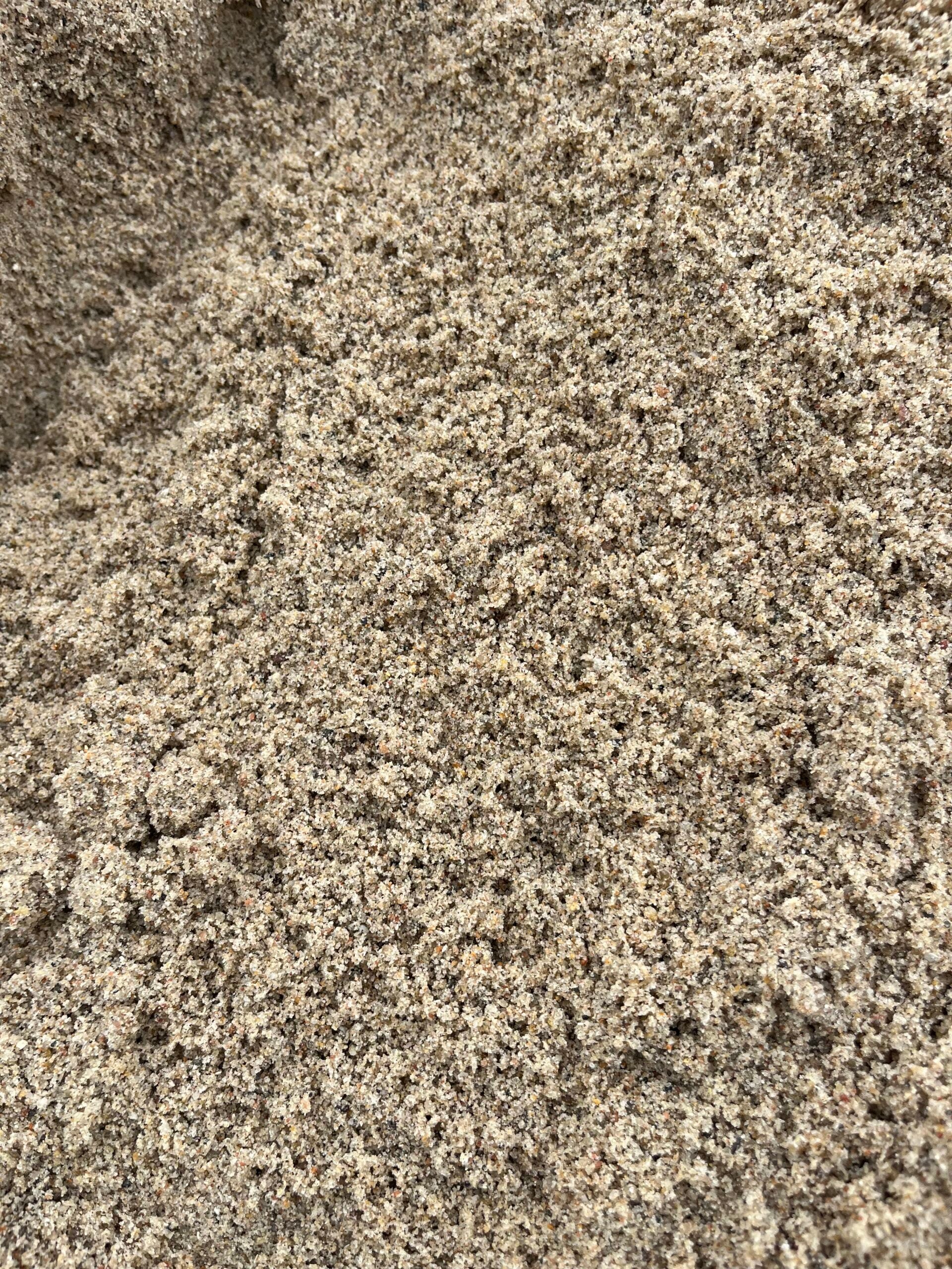 Vasket sand 0-4 mm tæt på